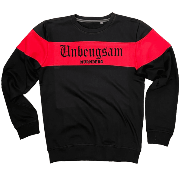 Red/Black Sweater NÜRNBERG - Unbeugsam