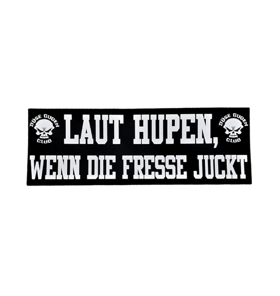 Aufkleber Laut Hupen