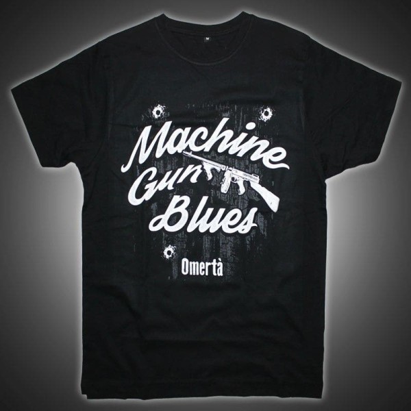 Omertà Shirt - Machine Gun Blues