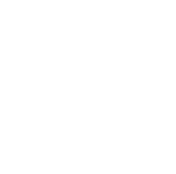 Heckscheibenaufkleber - Böse Buben Club Logo - weiß